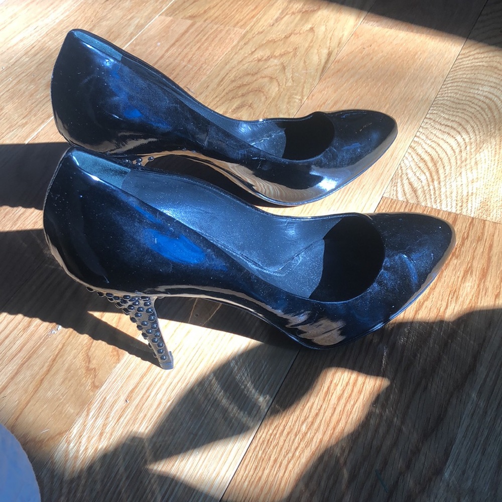 Burberry black heels, size 41, size 10.5 - Picture 4 of 12